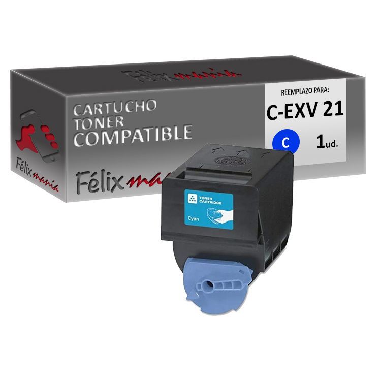 Toner Cyan Compatible Canon C-EXV 21 Toner Cyan Compatible Canon C-EXV 21