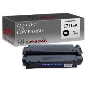 Toner Negro Compatible HP C7115A / Q2613A / Q2624A / Canon EP-25