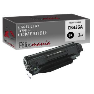 Toner Negro Compatible Canon CRG-713 / HP CB436A