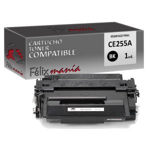 Toner Negro Compatible HP CE255A / Canon CRG 724