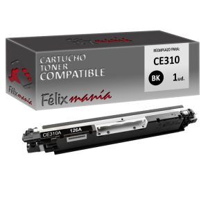Toner Negro Compatible HP CE310 / 126A BK / Canon 729