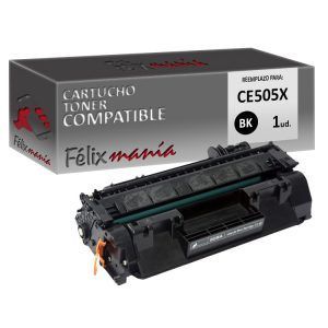 Toner Negro Compatible HP CE505X / Canon CRG 719H