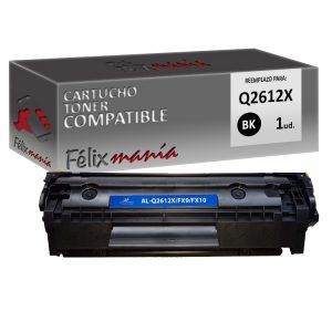 Toner Negro Compatible HP Q2612X / CRG 703H