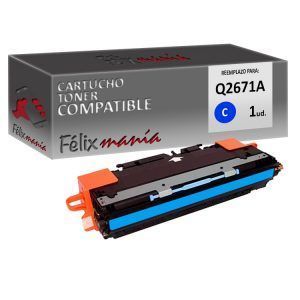 Toner Cyan Compatible HP Q2671A