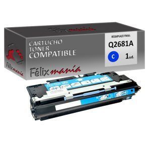 Toner Cyan Compatible HP Q2681A