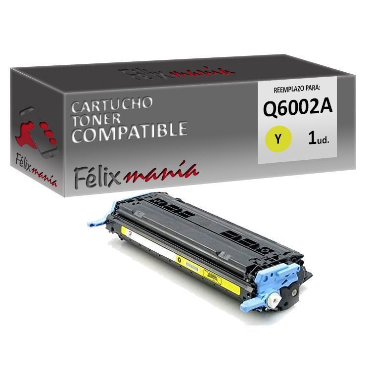 Toner Amarillo Compatible HP Q6002A / Canon CRG 707 Toner Amarillo Compatible HP Q6002A / Canon CRG 707