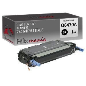 Toner Negro Compatible HP Q6470A / Canon CRG-711