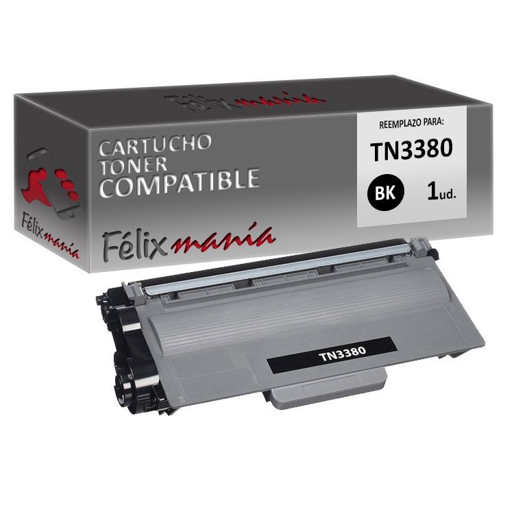 Toner Negro Compatible Brother TN3380 TN3330 TN3390 Toner Negro Compatible Brother TN3380 TN3330 TN3390