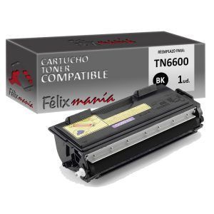 Toner Negro Compatible Brother TN6600 TN3060 TN7600