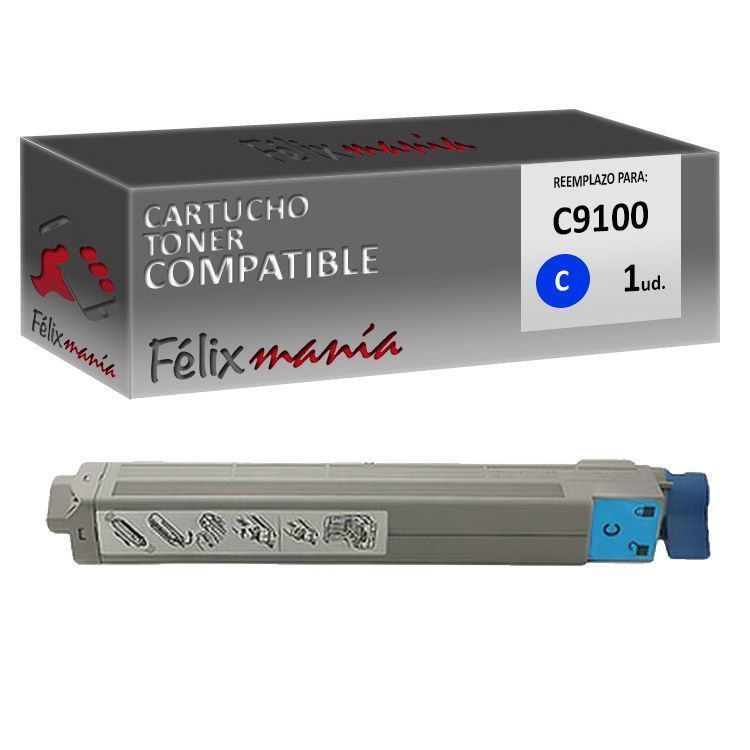 Toner Cyan Compatible OKI C9100 Toner Cyan Compatible OKI C9100
