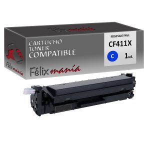 Toner Cyan Compatible HP CF411X