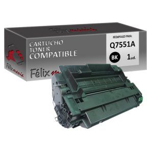 Toner Negro Compatible HP Q7551A