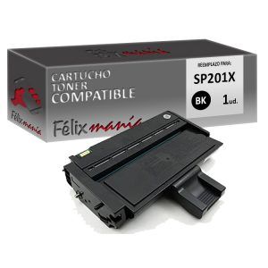 Toner Negro Compatible Ricoh SP201X