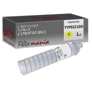 Toner Negro Compatible Ricoh TYPE6210D