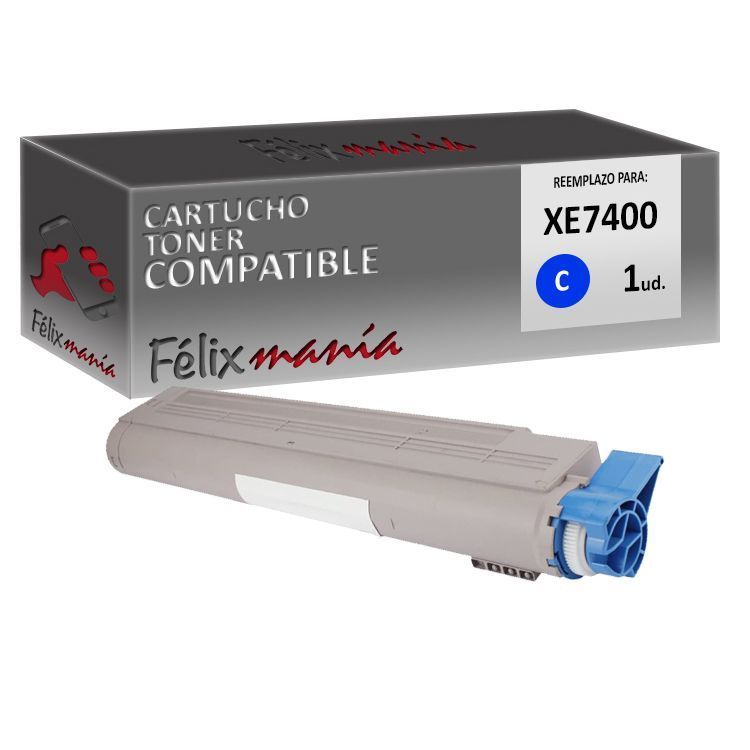 Toner Cyan Compatible Xerox XE7400 Toner Cyan Compatible Xerox XE7400