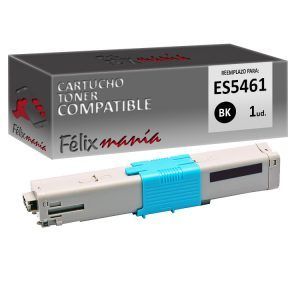 Toner Negro Compatible OKI ES5461