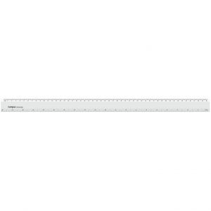 Regla 50cm de Aluminio Graduada y Biselada