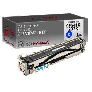 Toner Cyan Compatible HP CF541X 203X