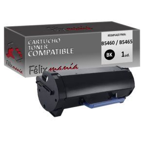Toner Negro Compatible Dell B5460 / B5465