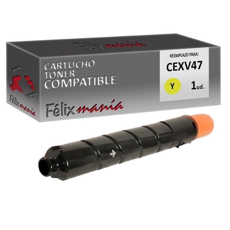 Toner Amarillo Compatible Canon CEXV47 Toner Amarillo Compatible Canon CEXV47