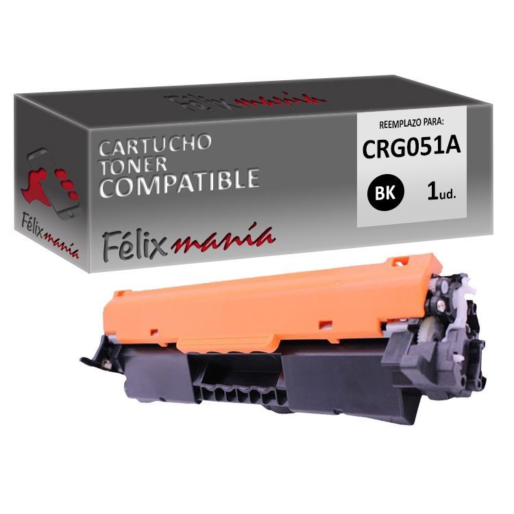 Toner Negro Compatible Canon CRG051A Toner Negro Compatible Canon CRG051A