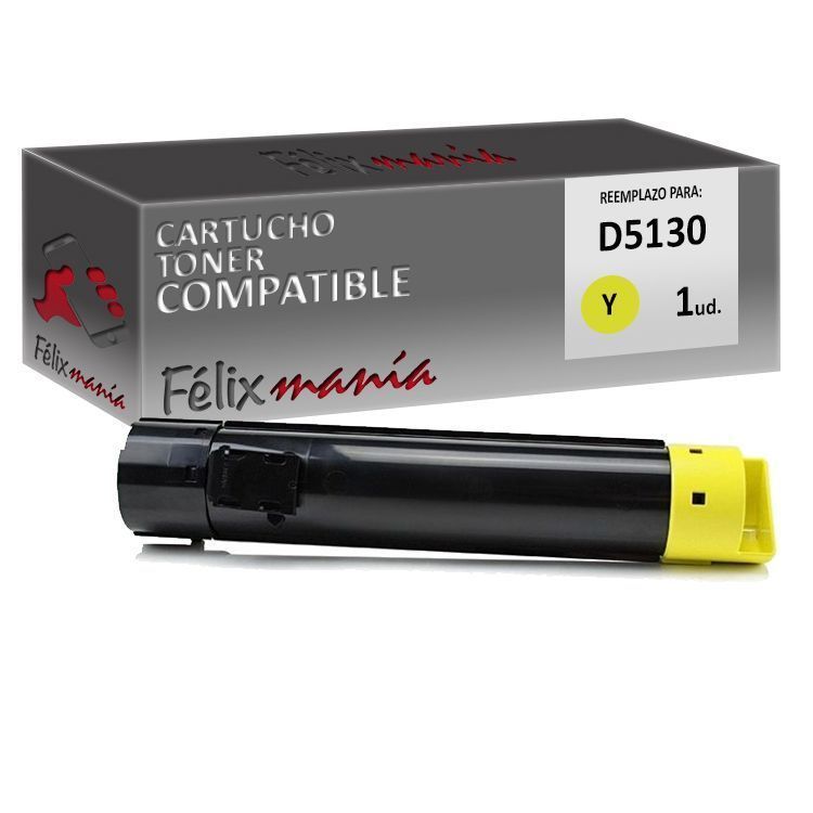 Toner Amarillo Compatible Dell D5130 Toner Amarillo Compatible Dell D5130