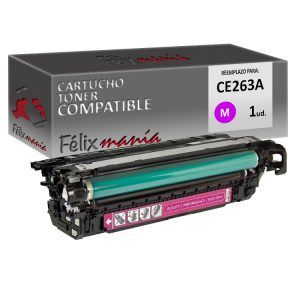 Toner Magenta Compatible HP CE263A