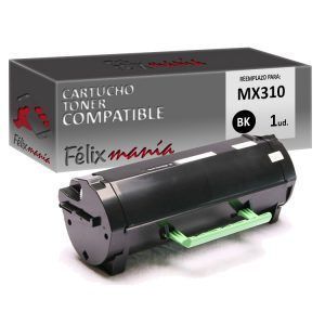 Toner Negro Compatible Lexmark MX310