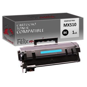 Toner Negro Compatible Lexmark MX510