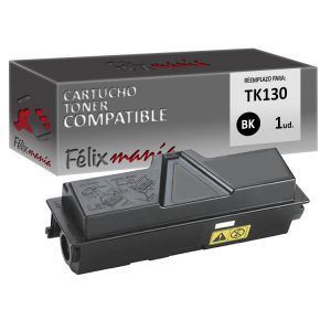 Toner Negro Compatible Kyocera TK130