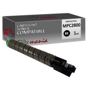 Toner Negro Compatible Ricoh MPC2800