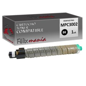 Toner Negro Compatible Ricoh MPC3002