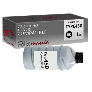 Toner Negro Compatible Ricoh TYPE450