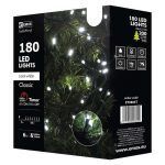 EMOS Luz Navidad 180 LEDS 6W 18 Metros con Temporizador Color Blanco Frío