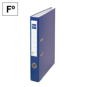 Archivador Palanca Cartón Fº Azul