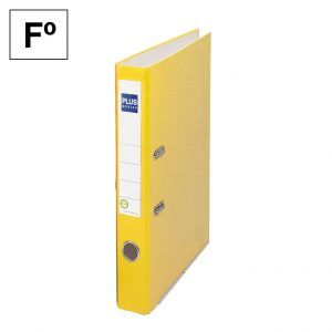 Archivador Palanca Cartón Fº Amarillo