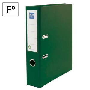 Archivador Palanca Cartón Forrado Fº Verde