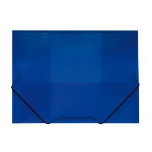 Carpeta Polipropileno Rayado A4+ Azul