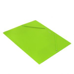 10x Carpeta Soft Polipropileno A4 Verde Claro