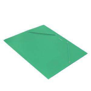 10x Carpeta Soft Polipropileno A4 Verde Oscuro