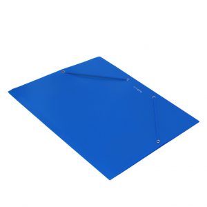 10x Carpeta Soft Polipropileno A4 Azul
