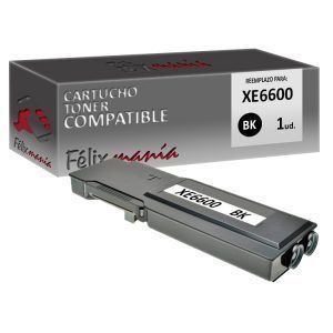 Toner Negro Compatible Xerox XE6600