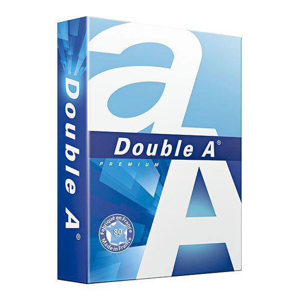 Double A Folios Papel Fotocopiadora Multifunción, 80 g/m², A5, 500 Hojas Double A Folios Papel Fotocopiadora Multifunción, 80 g/m², A5, 500 Hojas