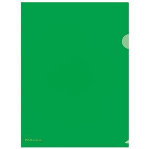 Dossier 2001 A4+ Con Uñero Translucido Verde