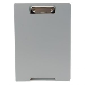 Carpeta con Miniclip Superior A4 Gris