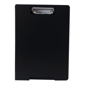 Carpeta con Miniclip Superior A4 Negro