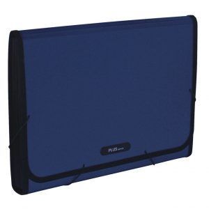 Carpeta Clasificadora Premium con gomas A4 Azul