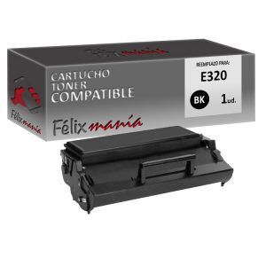 Toner Negro Compatible Lexmark E320