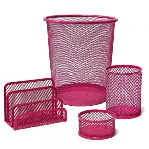 Plus Office Set de 4 Pcs Escritorio Rejilla