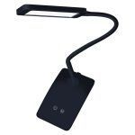 EMOS Lámpara de Escritorio LED Eddy Negro 6 W